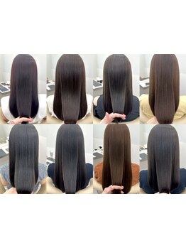 最新の薬剤と高いアイロン技術で本物の髪質改善を実現◎ダメージレスで自然な仕上がりのストレートに♪