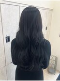 【Hitomi】ブリーチなし　ブルーブラック