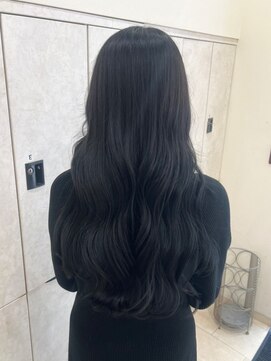 シア 春日部店(SHEER) 【Hitomi】ブリーチなし　ブルーブラック