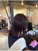ツヤ暖色カラー