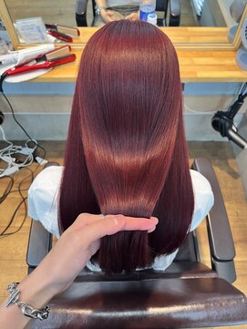 アン ブリーチ(UN BLEACH) 【ダブルカラー】チェリーレッド