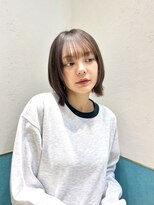 ロンド レグリーズ 立川(Lond leglise)&nbsp;マロンベージュ/ボブ/前髪/レイヤー/髪質改善/縮毛矯正/立川