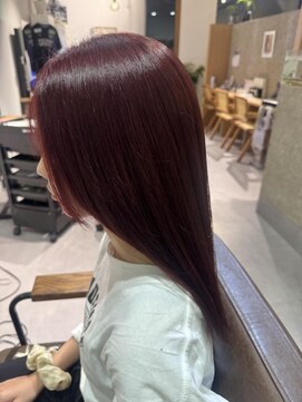 グッドライフヘアー(GOOD LIFE hair) 『ブリーチなしwカラー×ボルドー』