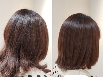 オルガ(Olga)の写真/カウンセリング～仕上げまで一人のスタイリストが担当。髪質やダメージを見極めて最適なメニューをご提案。