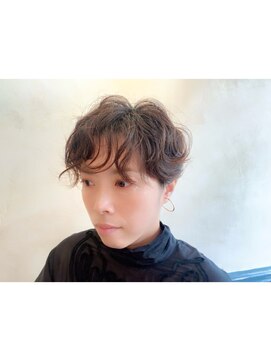 イロドリ ヘアーデザイン(IRODORI hair design) IRODORI  ショートパーマ　【谷口由希子】
