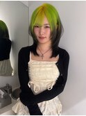 グリーン/デザインカラー/ハイトーン/ワンカラー/名古屋