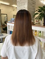 ラグゼ ヘア カミヤ luxe hair CAMIYA 掛川店&nbsp;つやつやストレート