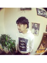 キックアス(KICK ASS)&nbsp;ポイントパーマでくせ毛風