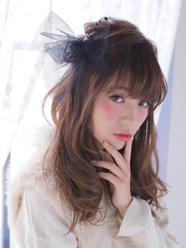 オジコ(ojiko) ☆月曜日営業☆ojiko.波ウエーブの大人可愛いハーフアップ