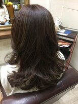 ファシオ ヘア デザイン(faccio hair design) イルミナカラーのピンクベージュ