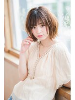 ネオリーブクレア 綱島店(Neolive Krea)&nbsp;伸ばしかけも可愛く似合わせカット☆ふんわりミディ