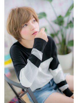 ミック ヘアアンドビューティー 大山店(miq  Hair&Beauty) 顔立ちキュートに★魔法のふんわりマッシュb