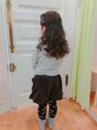 ヘアセットサロン アッシュ 神戸三宮(Ash) 自分でヘアスタイル決める事ができた可愛いお客様(^^)