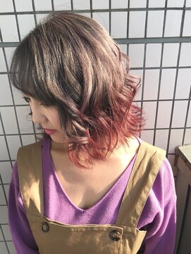 ヘアスタジオニコ(hair studio nico...) ダブルブリーチグラデーションカラー