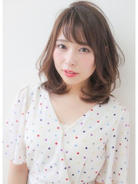 アフロートpd+ KOBE(AFLOATpd+) ひし形シルエットふんわりミディアム♪