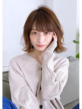 ロンドプランタン 恵比寿(Lond Printemps) 【lond printemps水野】外ハネ毛先パーマナチュラルミディ531