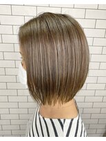 ルーナヘアー(LUNA hair)&nbsp;『京都ルーナ』30代40代50代×ハイライト クリームベージュ