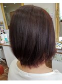 ナチュラルメッシュ愛されボブ