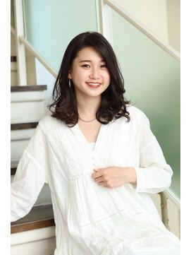 アンヘア(unhair) ミックスウェーブミディ