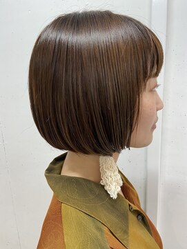 アイリー 名古屋(A/LEE) ボブ×スモーキーベージュ