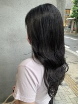 スイート ヘアデザイン(Suite HAIR DESIGN)&nbsp;ダークグレージュ×ゆるふわロングスタイル×ヨシンモリ