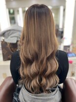 リリィー(LILY)&nbsp;【 LILY 】 ブラウンアッシュカラー・シールエクステ60本