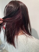 コワファーストナガサキシャンプーボーイ(COIFF1RST NAGASAKI SHAMPOO BOY)&nbsp;インナーカシスピンク