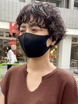 アクアオモテサンドウ(ACQUA omotesando)&nbsp;△癖毛風ショートパーママッシュショートくるくるパーマ