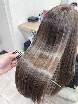 クレア 上大岡(CREA) 髪質改善ハイライトカラー