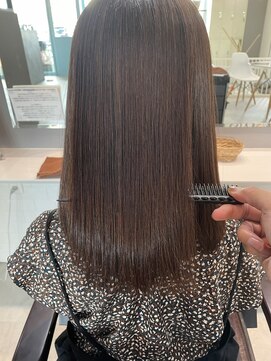 チャップ バイ レオネ(chap by Leone) オーガニックカラー+髪質改善トリートメント 長瀬