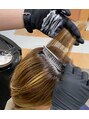 スパ ヘアーデザイン(SPA hair design) 「カラー剤を頭皮に付けない」塗布で、頭皮を傷めません☆