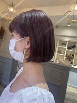 フレーム へアアンドトリートメント 天王寺北口店(FRAME)&nbsp;レッドバイオレット