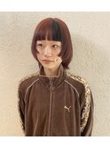 《NIKO》暖色カラー×デザインカラーで周りと差をつけたスタイル