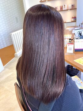 サラビューティーサイト 志免店(SARA Beauty Sight) 【琉希也スタイル】髪質改善と美髪カラーでサラサラに☆