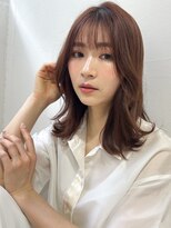 クラン 岡本(Chlan)&nbsp;レイヤーカットウェットヘアナチュラルブラウン