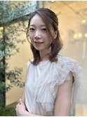 ゆるっとハーフアップ