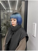 ルーツカラー　デザインカラー　ブルーカラー