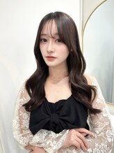レミエ ダイカンヤマ(lemiie) 韓国レイヤー★レイヤー★ロングヘア