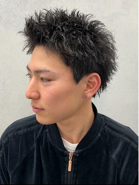 ルースト 西院店(ROOST) スパイキーショート×ピンパーマ