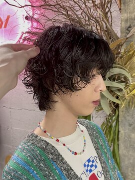 コル サッポロ(col sapporo) 顔周りがかわいいショートパーマ