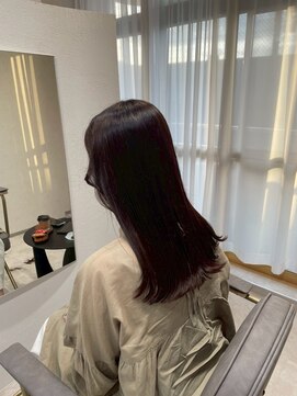 シアーベージュピンクベージュミルクティーベージュボブ