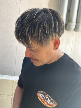 ヘアーサロン エクシア(Hair Salon EXIA) メンズハイライトショート