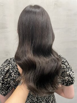 ジーナ 船橋(Zina) 髪質改善*ロングレイヤーグレーベージュ*美髪【Zina船橋】