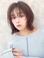 ラフィス ヘアー メリー 桂川店(La fith hair merry)&nbsp;【La fith】くびれボブ×レイヤーカット×ココアベージュ