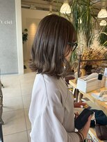 オブジェ シエル(obje't ciel)&nbsp;【obje't ciel】艶髪ウェーブ/髪質改善/透明感【佐藤早希】