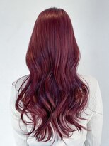 シオン(shion)&nbsp;顔周りレイヤーロング韓国ヘアダブルカラー_ba540912