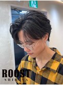 MEN’S HAIR/曲がる縮毛矯正/フェザーパーマ/渋谷