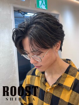 ルースト 渋谷店(ROOST) MEN’S HAIR/曲がる縮毛矯正/フェザーパーマ/渋谷