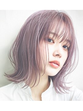 ヴィムヘアー(VIM hair) トレンドスタイル♪抜け感×透明感ブリーチカラー◎