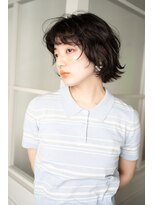 マグノリア オモテサンドウ(MAGNOLiA Omotesando)&nbsp;暗めカラーのグランマッシュボブ・・・HINATA